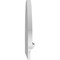 Ekena Millwork Elliptical Sunburst Architectural Grade PVC Combination Pediment, 70"W x 24-3/8"H x 2-3/4"P PEDPC070X245ELL01 - alternate 3